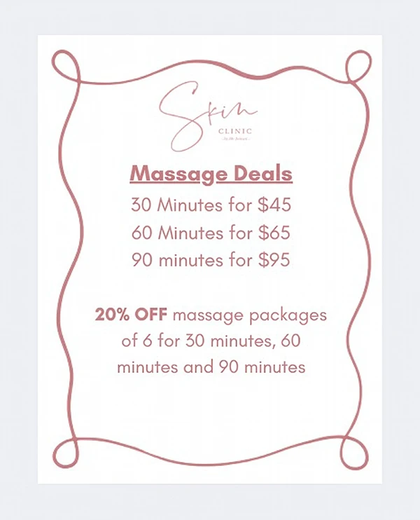 Med Spa Springfield VA Black Friday Massage Specials